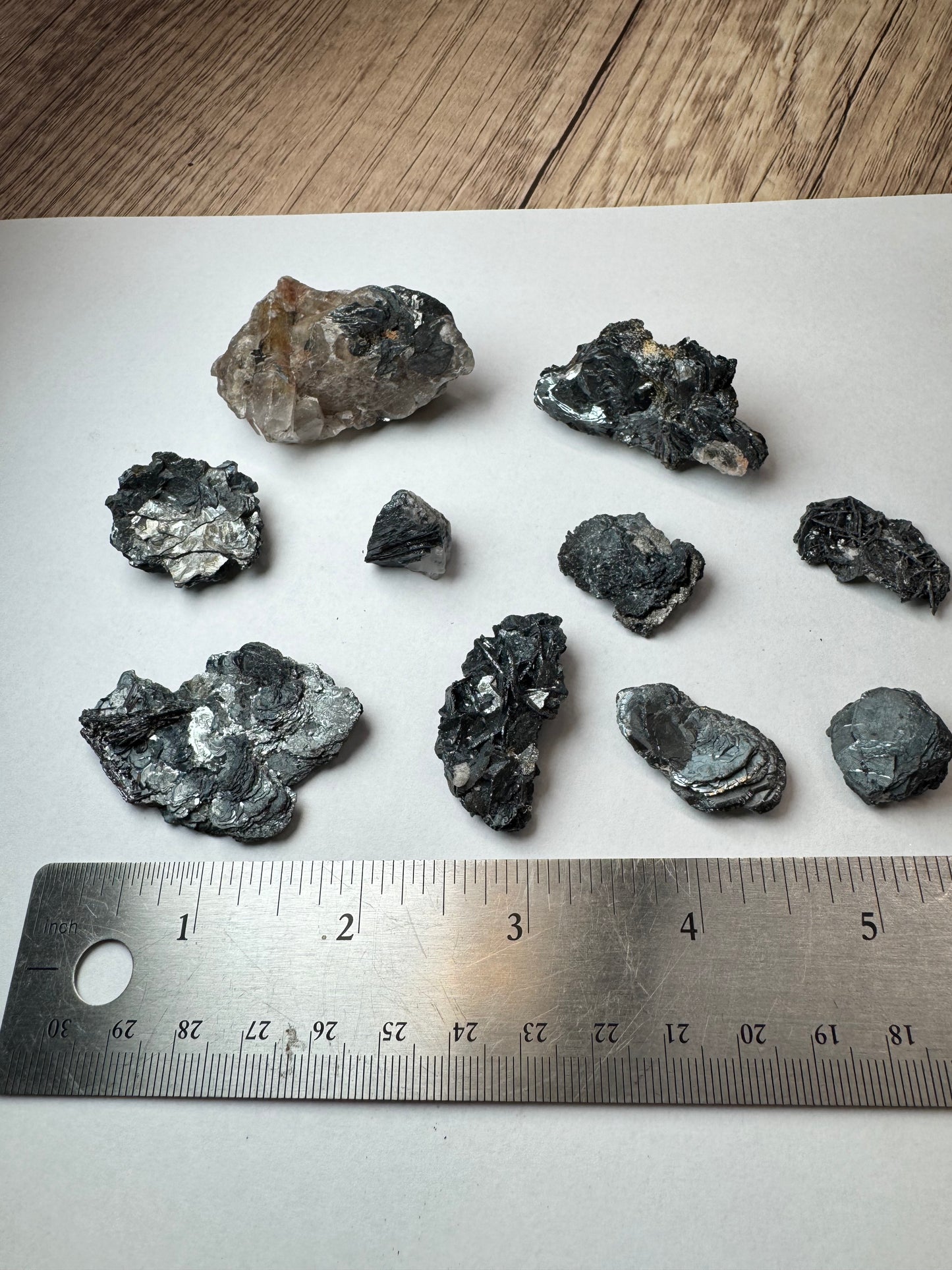 Hematite Rose Specimens — Lot B