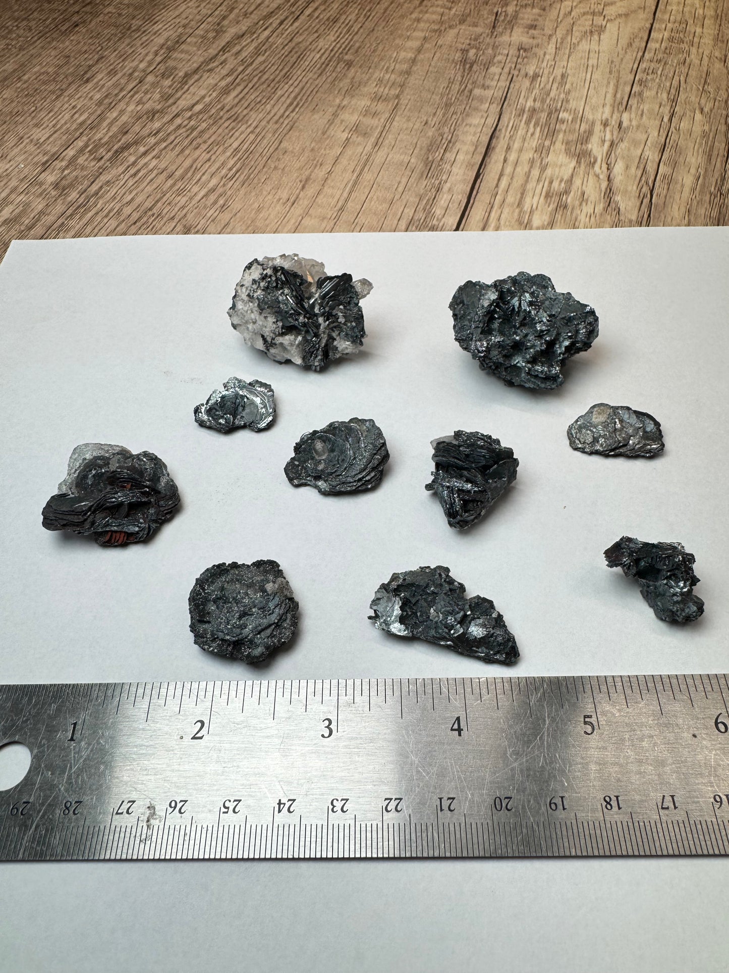 Hematite Rose Specimens — Lot A