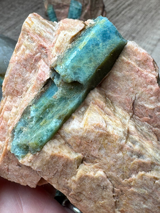 Aquamarine in Matrix — Lot A