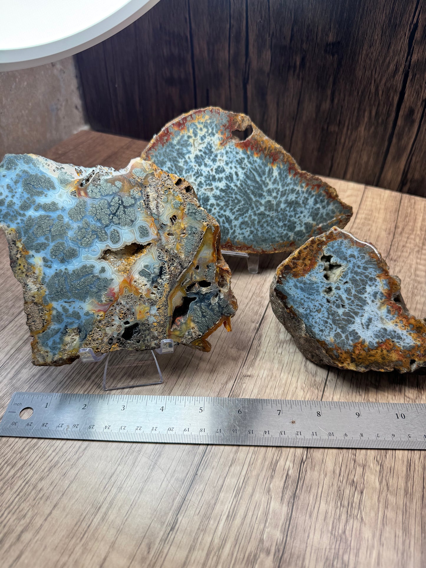 Red Marcasite Agate — Lot A