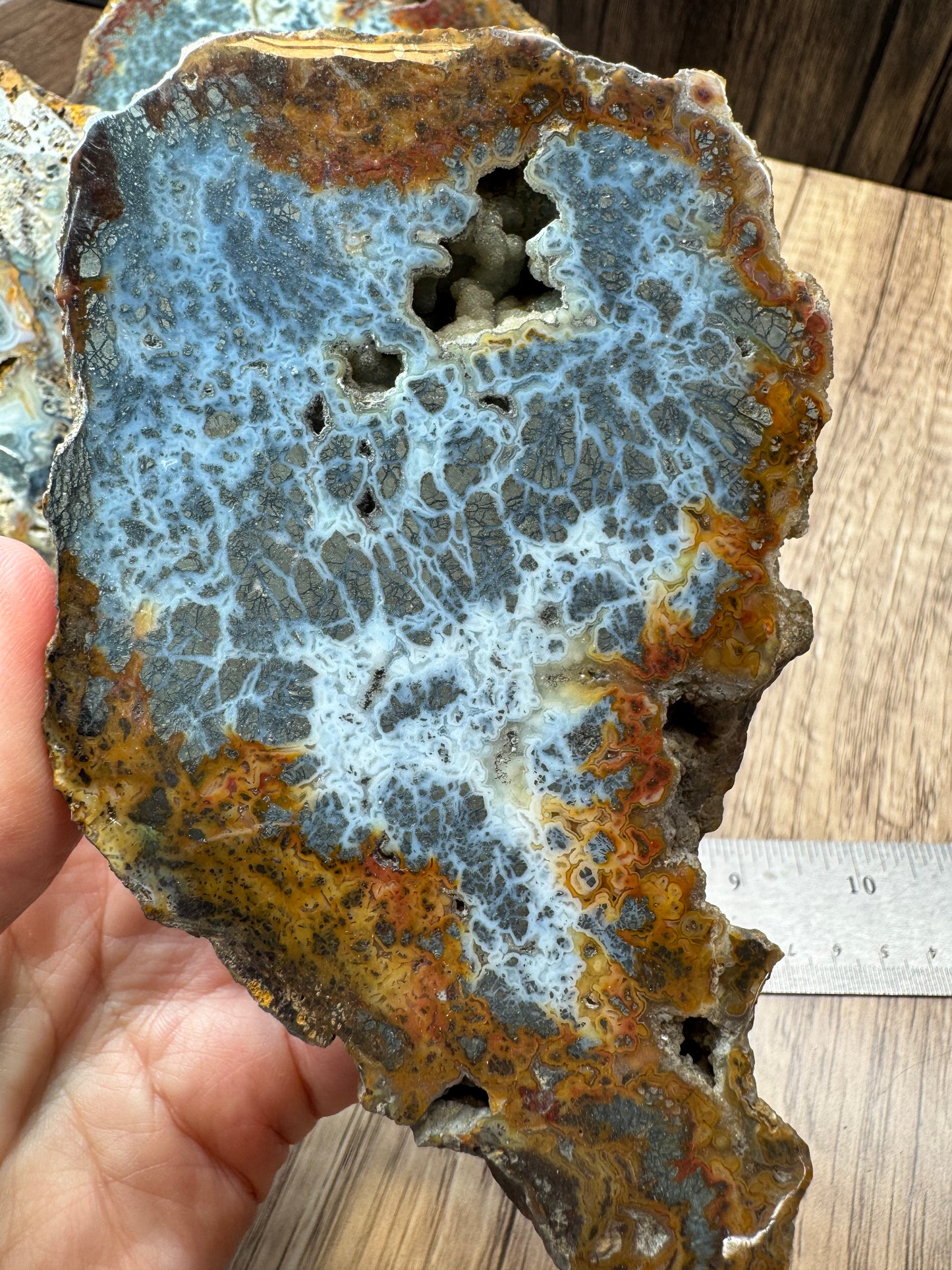 Red Marcasite Agate — Lot A