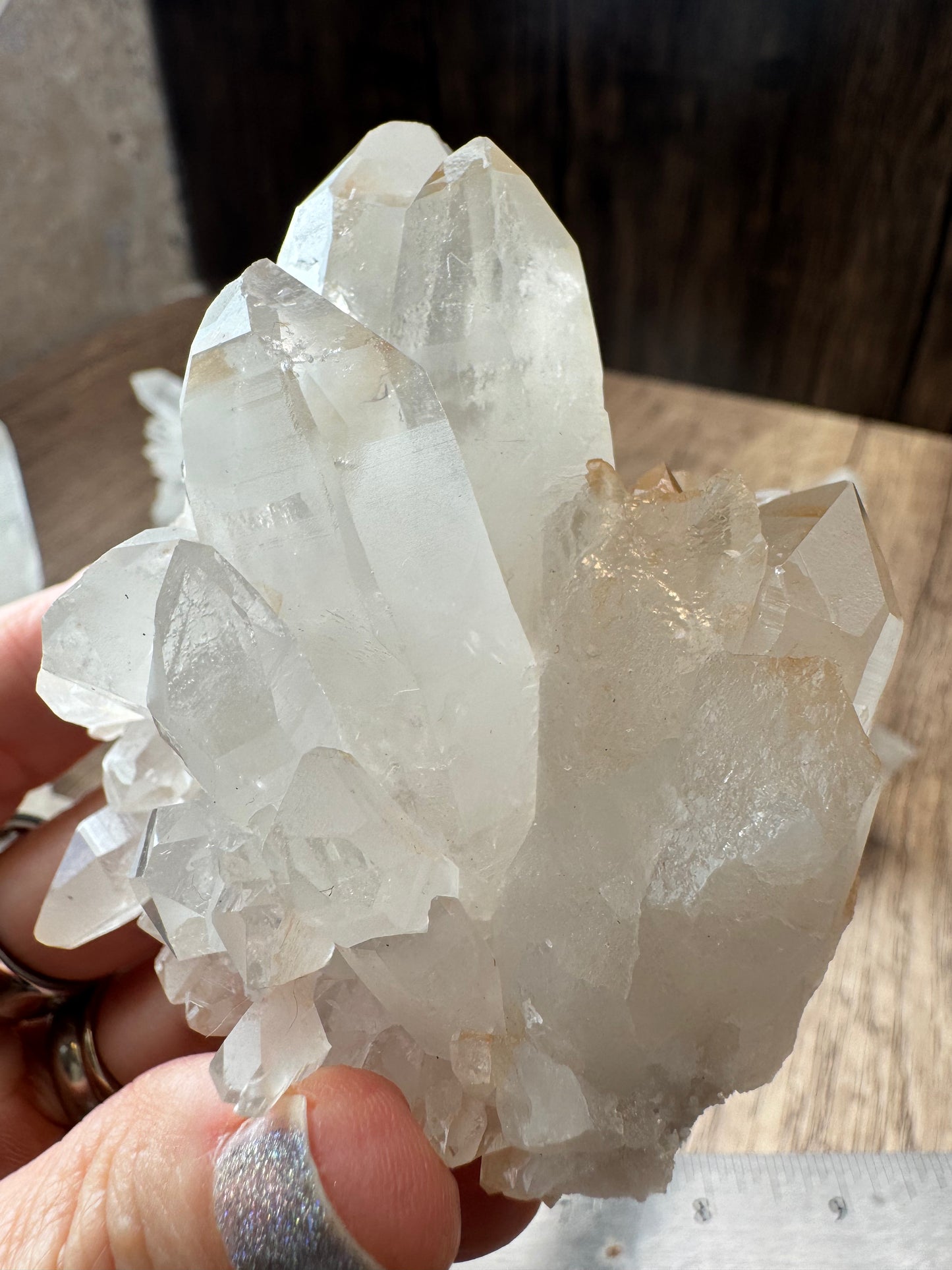 Lemurian Quartz Clusters, Cabinet Size — Lot A