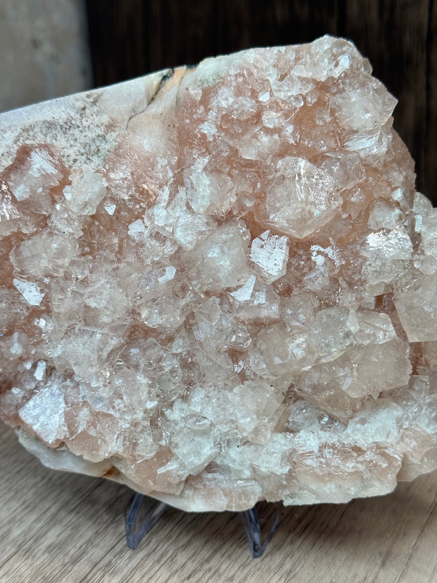 Blush Pink Apophyllite — Lot A