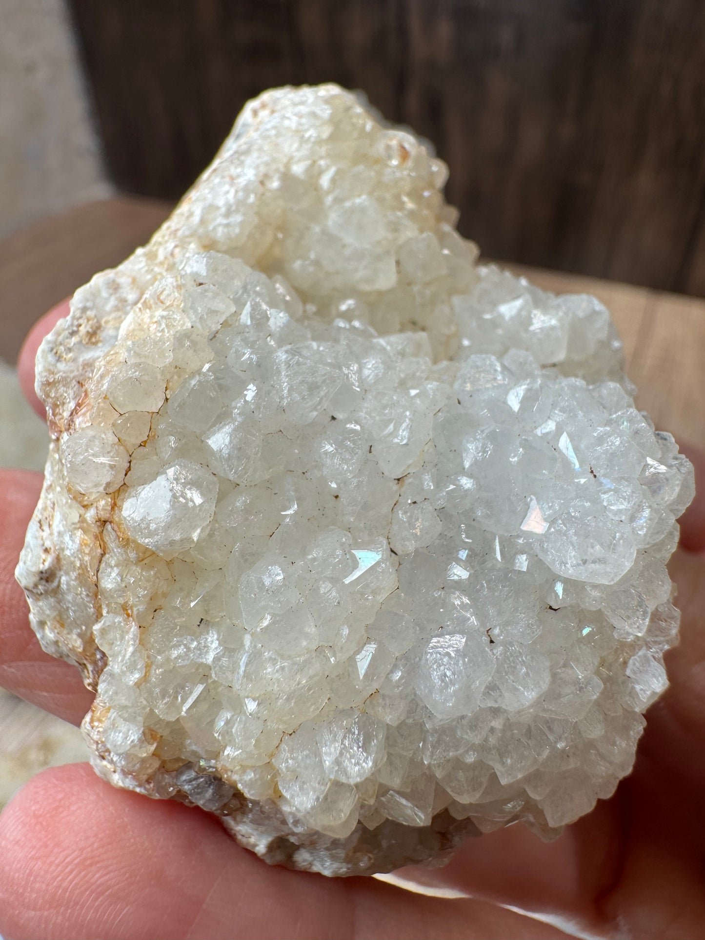 Anandalite Rainbow Druzy — Lot A