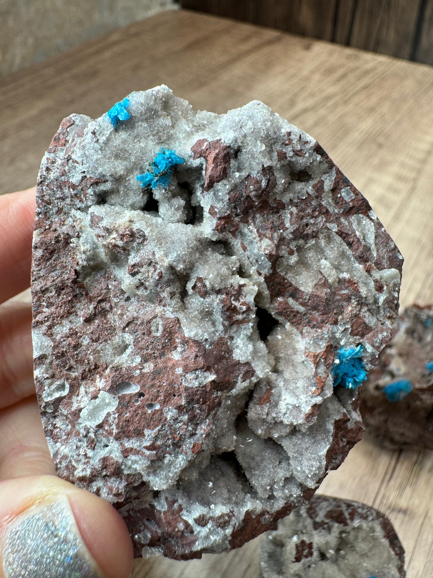 Cavansite on Matrix — Lot A