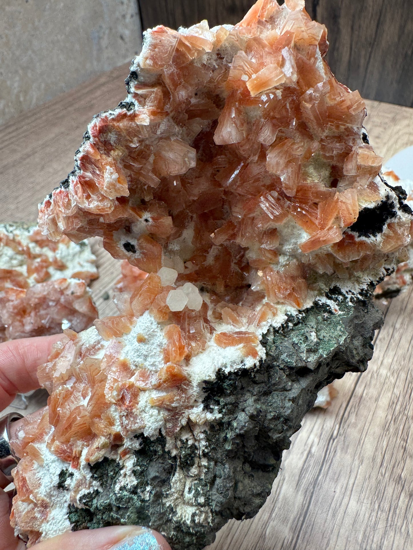 Chabazite on Basalt Matrix — Lot A